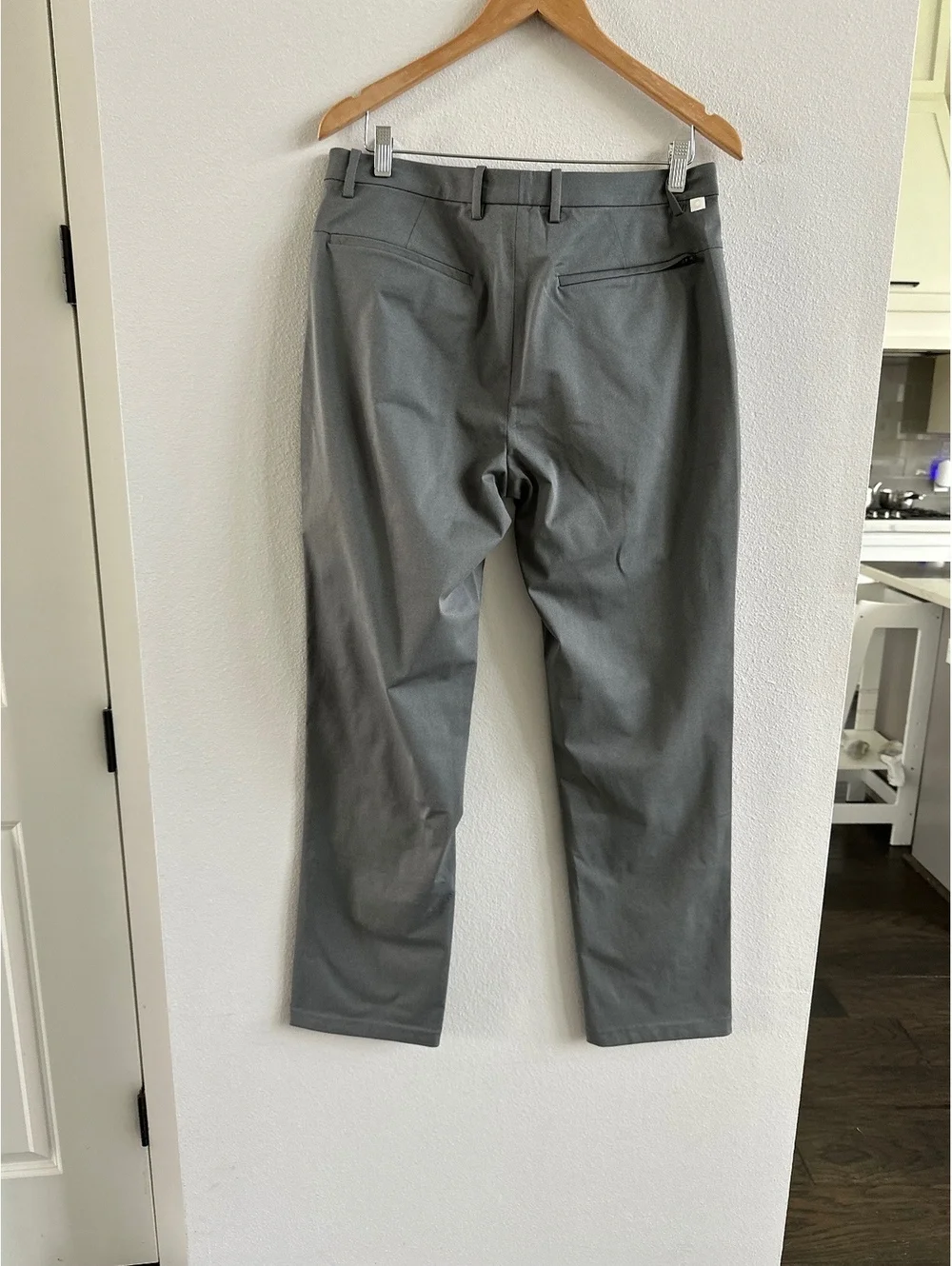 Ministry of Supply Men's Kinetic Pant Slate Grey 33